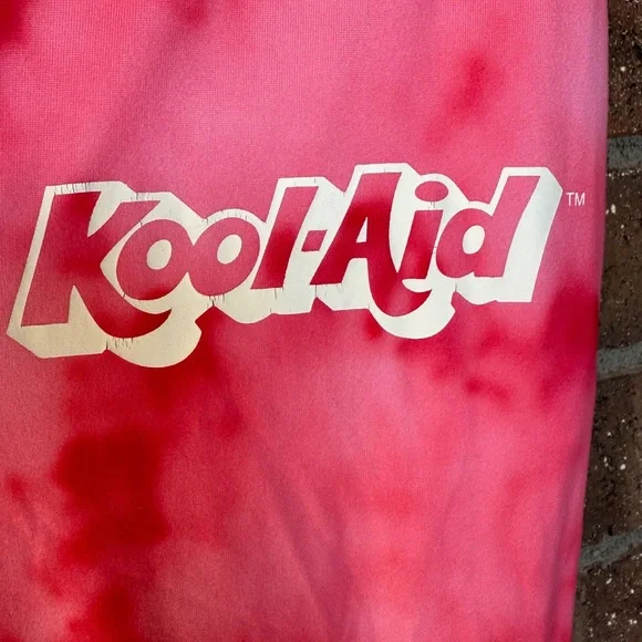 Kool-Aid Red Tie-Dye Joggers Size XXL - Picture 6 of 9